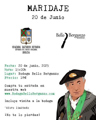 MARIDAJE: QUESOS IDIAZABAL x VINOS BELLO BERGANZO